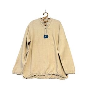 Three Stone Soup | Linen Lagenlook Tunic Top One Size